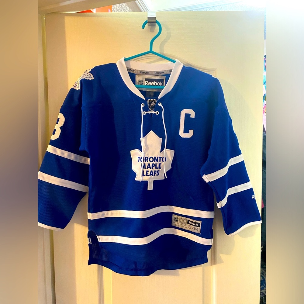 Maple Leafs Phaneuf #3 Reebok Jersey Youth S/M